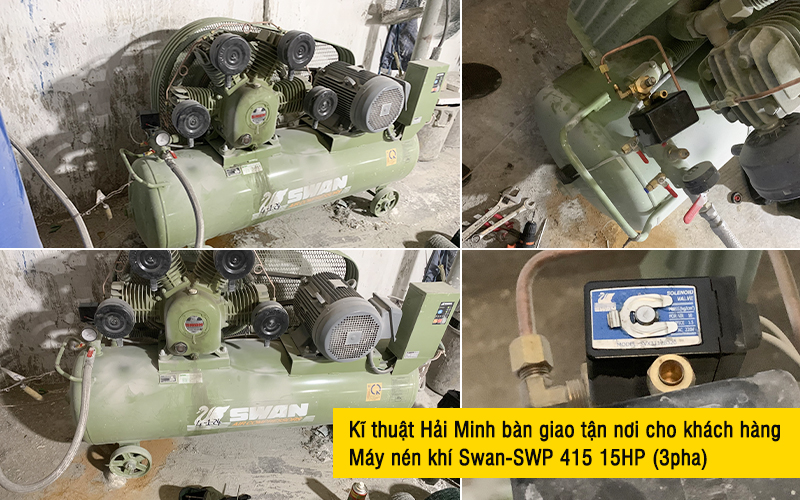 Máy nén khí Swan-SWP 415 15HP (3pha)
