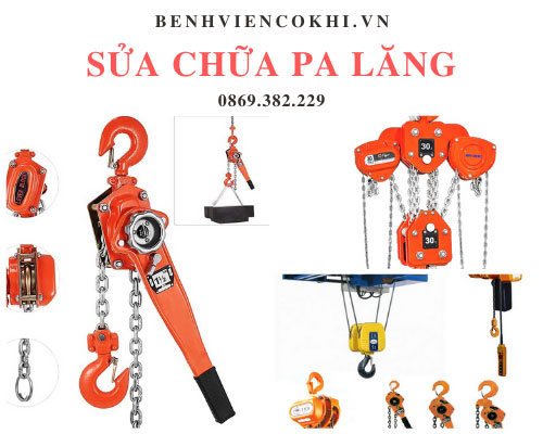 sửa chữa pa lăng