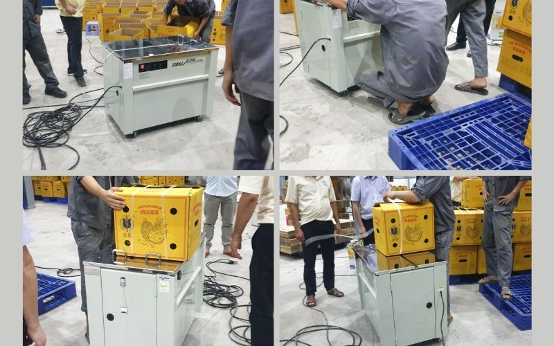 Máy đóng đai không cắt dây