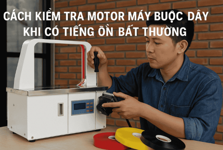 Cách Kiểm Tra Motor Máy Buộc Dây Khi Có Tiếng Ồn Bất Thường