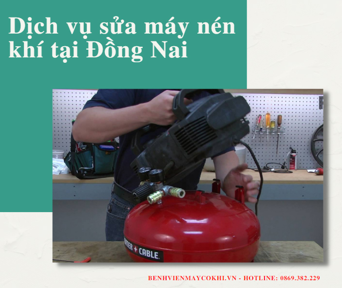 Dịch vụ sửa máy nén khí tại Đồng Nai