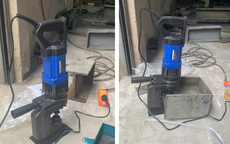Máy đột lỗ không ăn hoặc đột yếu