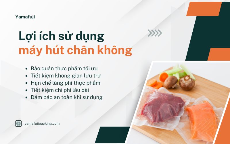 Lợi ích sử dụng máy hút chân không đúng cách