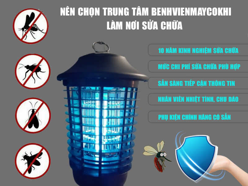 nên chọn benhvienmaycokhi để sửa đèn bắt muỗi