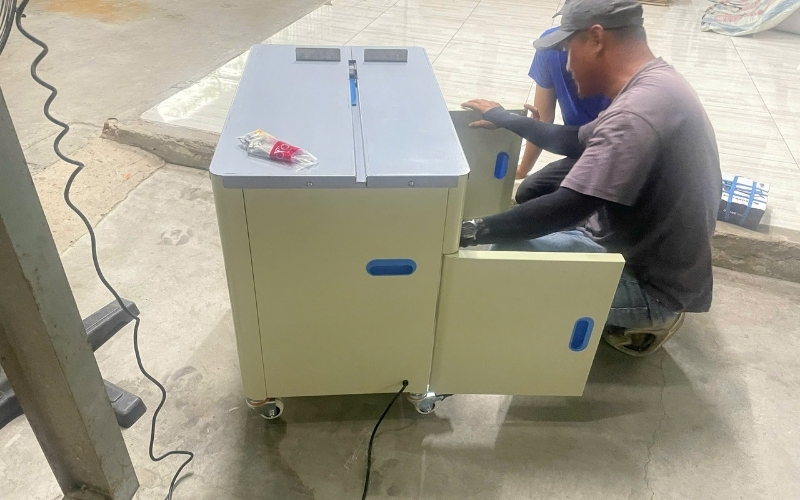 Kiểm tra và vệ sinh định kỳ máy đóng đai thùng
