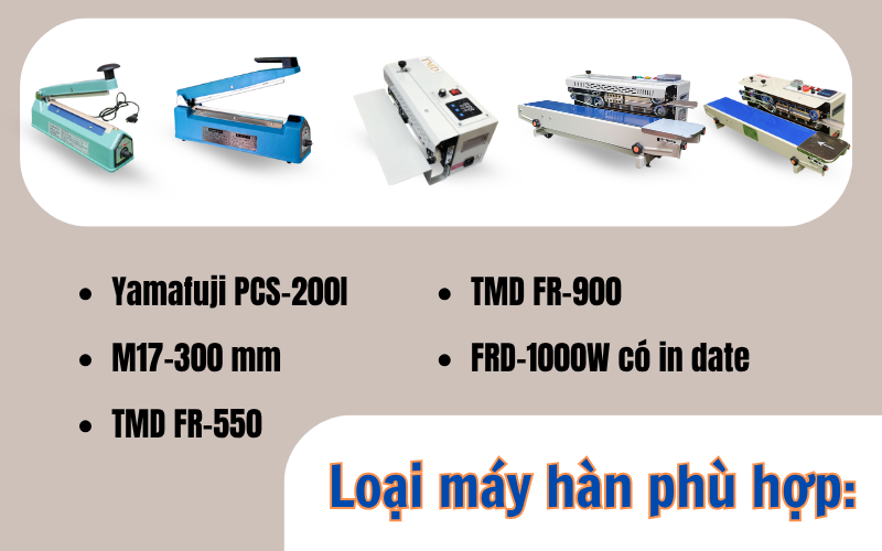 Tư vấn mua máy hàn miệng túi giấy Kraft tốt nhất – Bền máy, đẹp túi!