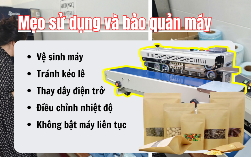 Tư vấn mua máy hàn miệng túi giấy Kraft tốt nhất – Bền máy, đẹp túi!
