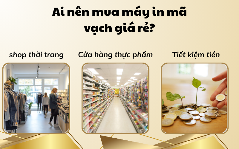 Máy in mã vạch giá rẻ, tiện lợi hay cạm bẫy?