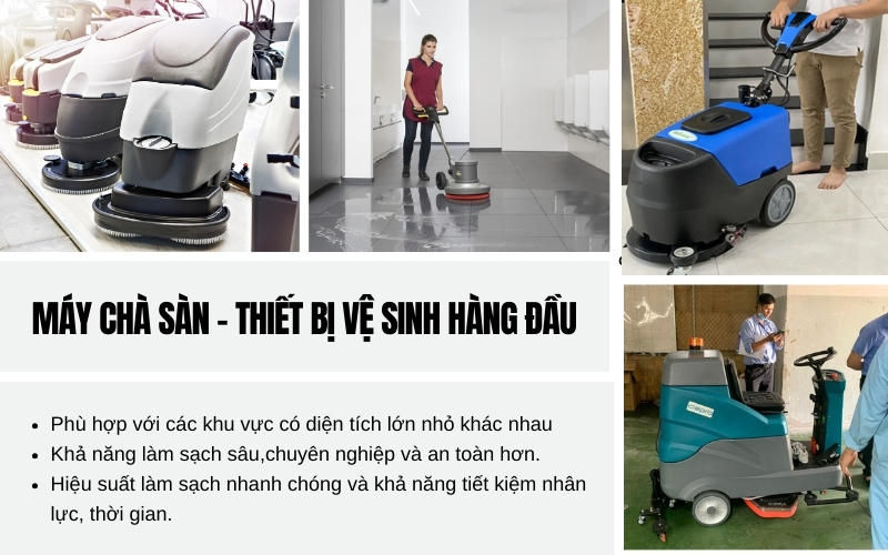 Tại sao máy chà sàn trở thành thiết bị hàng đầu