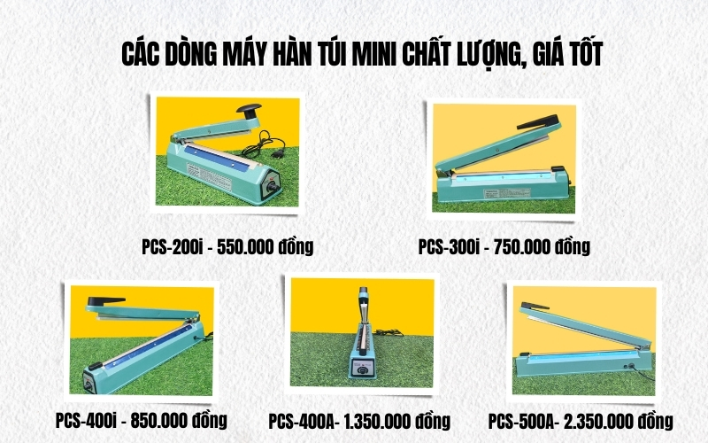 Các dòng máy hàn túi mini chất lượng, giá tốt