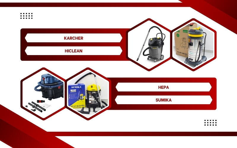Thương hiệu máy hút bụi công suất lớn tốt nhất thị trường