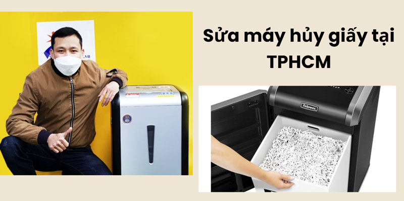 Sửa máy hủy giấy tại TPHCM