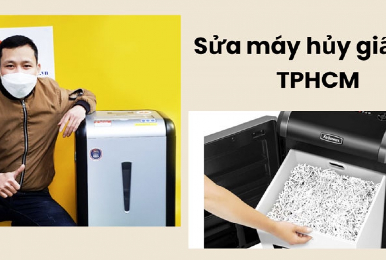 Sửa máy hủy giấy tại TPHCM