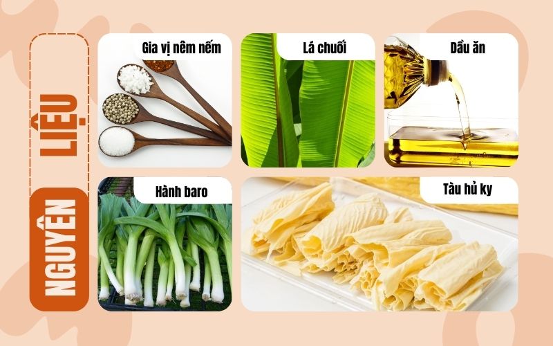 Nguyên liệu cần chuẩn bị