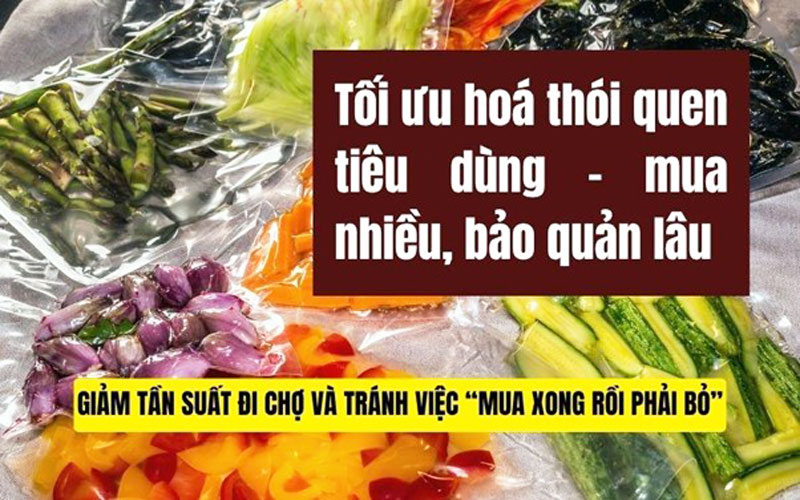 Lợi ích của máy hút chân không mini trong gia đình, buôn bán nhỏ lẻ  