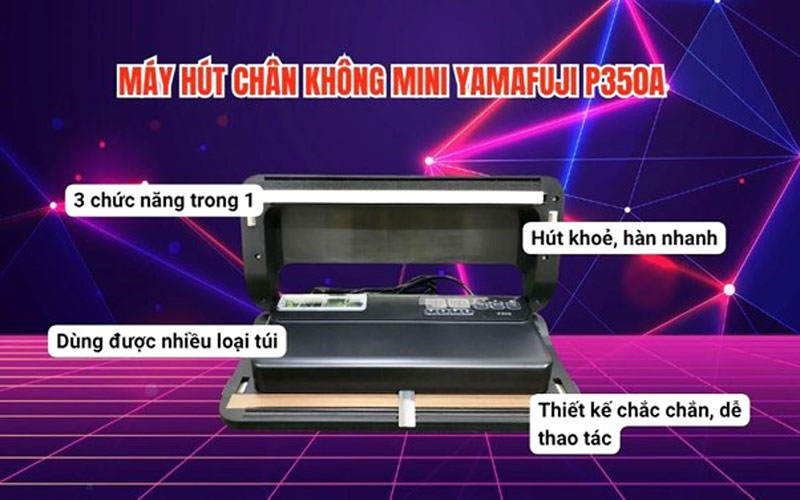 Máy hút chân không mini Yamafuji P350A