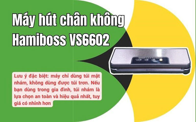Máy hút chân không Hamiboss VS6602