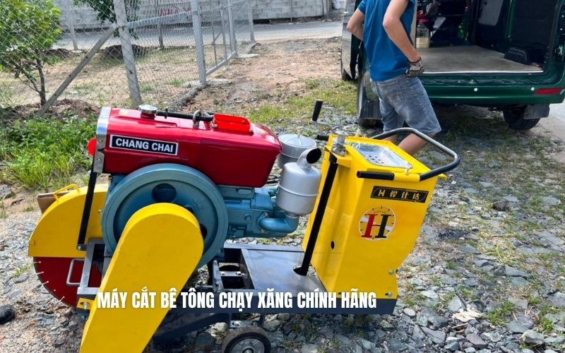 Máy cắt bê tông chạy xăng chính hãng
