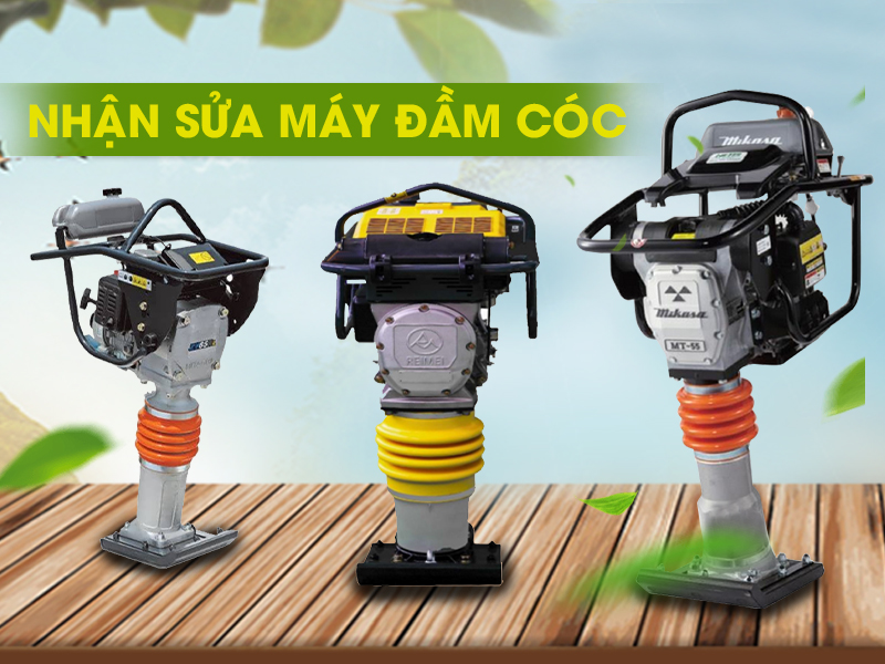 nhận sửa máy đầm cóc