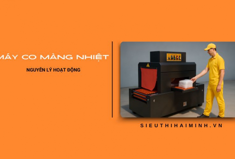 Máy co màng nhiệt - nguyên lý hoạt động